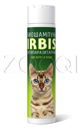 ИРБИС БИОшампунь Irbis Forte «АНТИПАРАЗИТАРНЫЙ» для котят и кошек