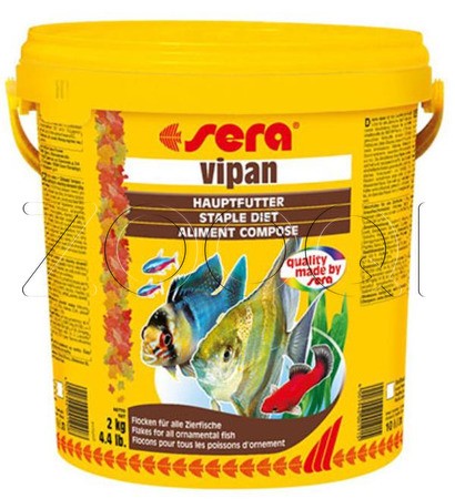 Sera Корм хлопья крупные для всех рыб Vipan