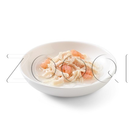 Консерва Schesir Cat для кошек (курица, креветка в соусе), 70 г