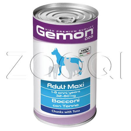 Gemon Dog Maxi Adult Tuna (тунец), 1250 г