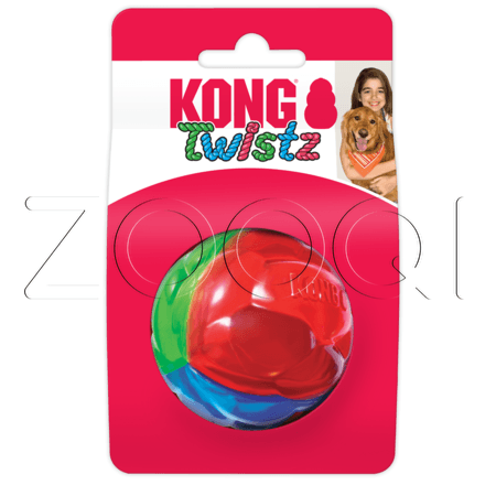 KONG Игрушка Twistz Ball для собак