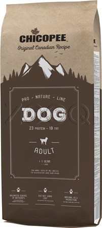 Chicopee Pro Nature Line Dog Adult, 20 кг