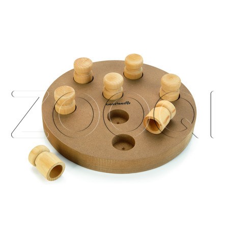 Beeztees Деревянная игрушка-головоломка «Giono» для собак, 25 см