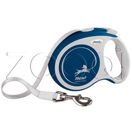 Flexi Поводок-рулетка Comfort Plus L, лента 5 м