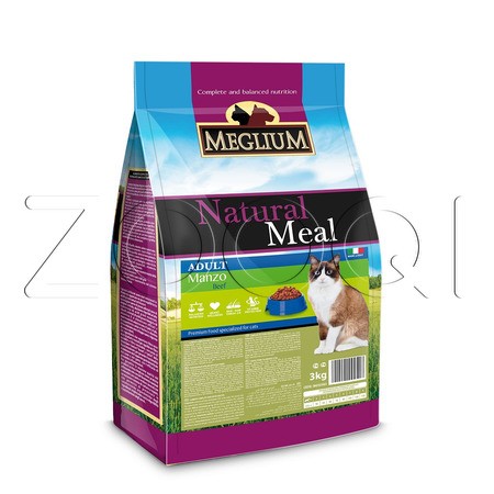 Meglium Cat Adult Beef для привередливых кошек (Говядина)