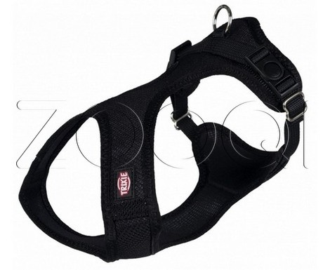 Шлея "TRIXIE" "Soft harness" для собак, мягкая, 25–35 см/15 мм, чёрный
