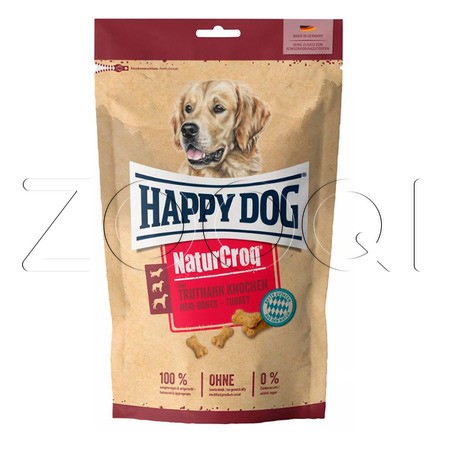 Happy Dog NaturCroq Mini Bones (индейка)