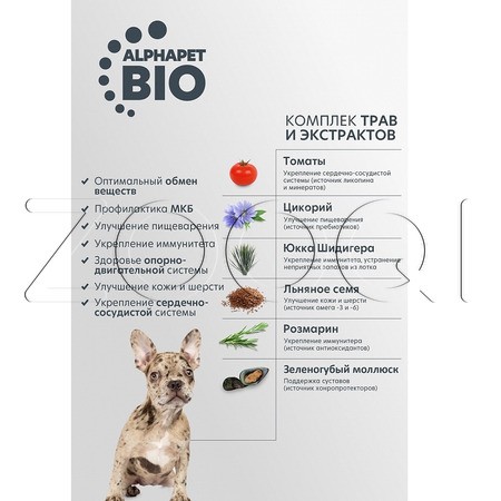 Корм AlphaPet Superpremium Puppy для щенков (говядина, рис)