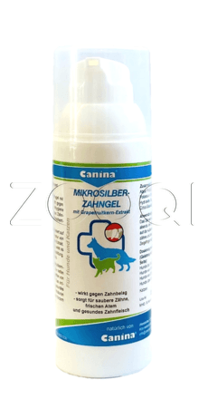 Canina Гель для зубов Mikrosilber Zahngel с микросеребром с экстрактом грейпфрута, 50 мл