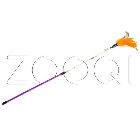 Beeztees Игрушка-дразнилка «Plumo» для кошек, 50 см