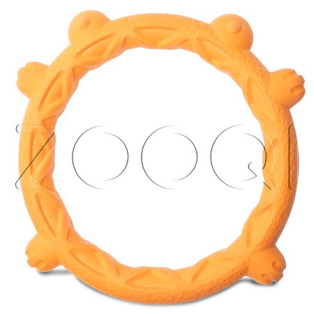 Triol Игрушка для собак из термопластичной резины «Лягушка-кольцо»