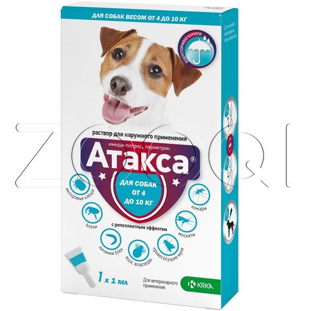 Атакса Капли на холку для собак