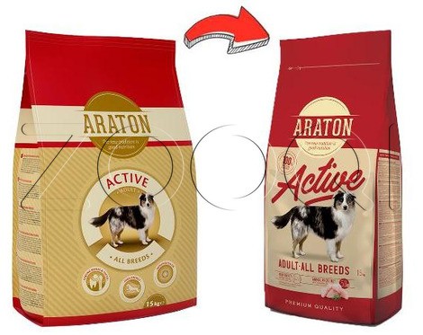 Araton Adult Active для взрослых активных собак всех пород, 15 кг
