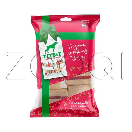 TiTBiT Лакомство «Сэндвичи жевательные» для собак (Новогодняя коллекция), 160 г