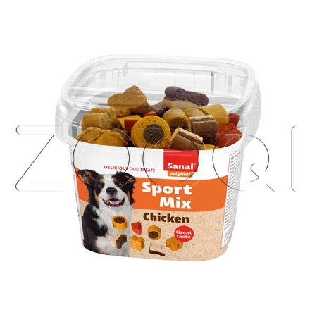 Косточки Sport Mix Sanal из курицы и говядины для собак