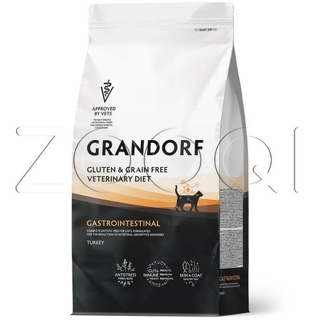 Корм Grandorf Vet Cat Gastrointestinal для кошек (индейка)