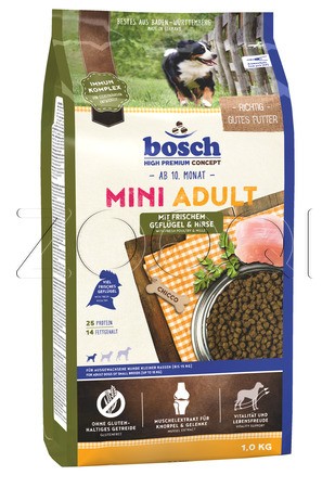 Bosch Mini Adult Poultry&millet (Птица, просо)