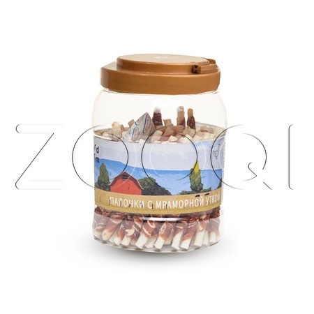 Nord Farm Лакомство Палочки с мраморной уткой для собак, 700 г