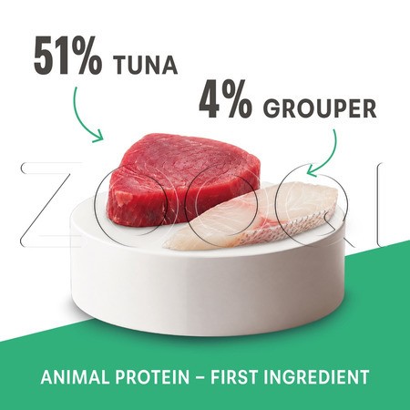 Мусс Schesir Cat Complete Nutrition для кошек (тунец, групер), 85 г