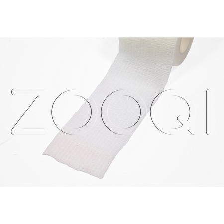 Бинт ветеринарный самофиксирующийся (белый)