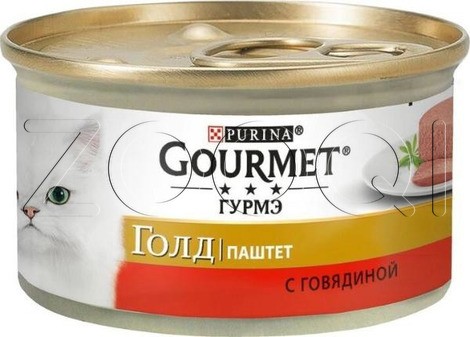 Gourmet Gold корм полнорационный с говядиной