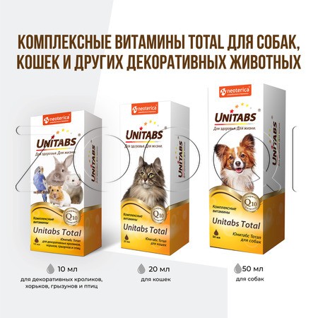 Unitabs Тотал для собак, 50 мл