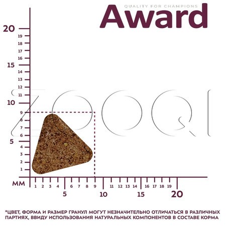 Корм Award для щенков, беременных и кормящих сук (ягненок, индейка, брокколи, брусника)