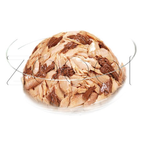 Пауч INABA CIAO Kinnodashi для кошек (тунец Магуро и Кацуо, морской гребешок), 60 г