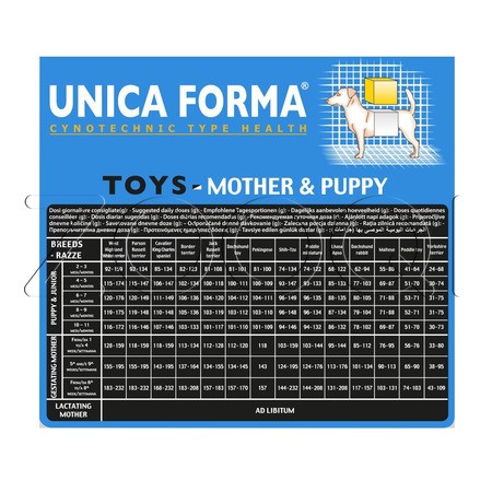 Корм Unica Forma Toys Mother & Puppy для беременных собак и щенков (курица), 15 кг