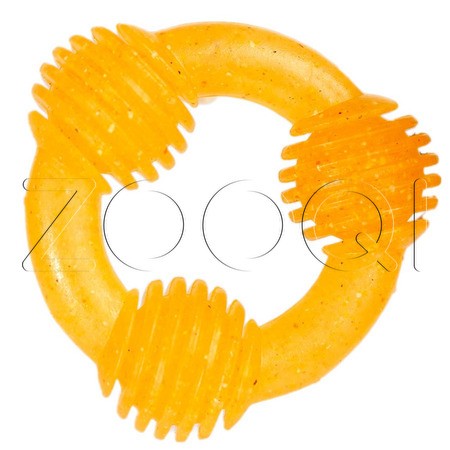 INDIGO Игрушка Тринити «N 2М» с кукурузным волокном для собак, 8x8 см