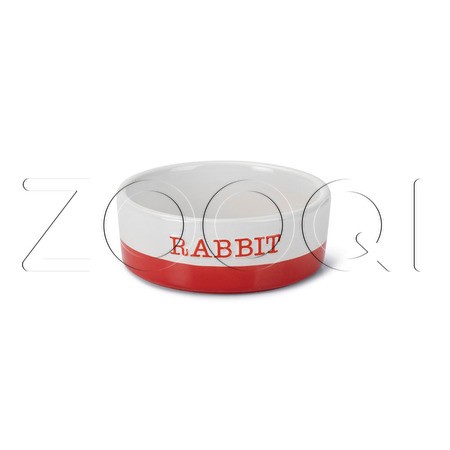 Beeztees Jomi Керамическая миска для кроликов, 12 x 12 x 4,5 см