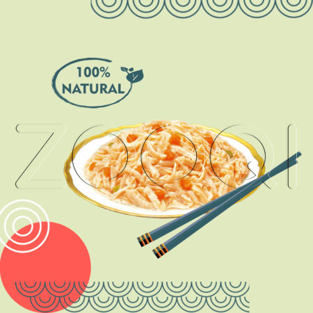 Пауч INABA Teishibo для собак (куриное филе и овощи в желе), 80 г