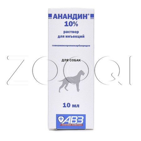 Анандин 10% Раствор для инъекций, 10 мл