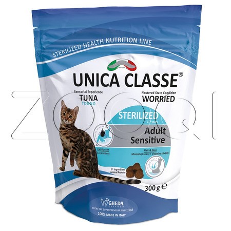 Корм Unica Classe Sterilized Sensitive для кошек (тунец)