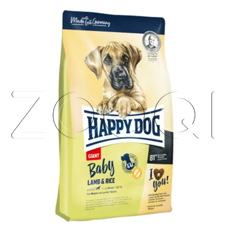 Happy Dog Baby Giant Lamb & Rice 30/16 (ягненок и рис)