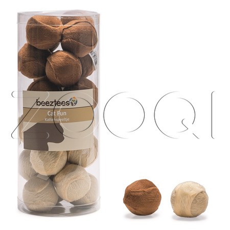 Beeztees Игрушка «Теннисный мяч» для кошек, в ассортименте, 4 см