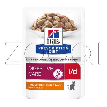 Hill's i/d Digestive Care для кошек с курицей, 85 г