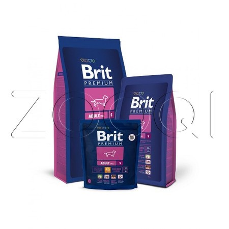 Brit Premium Adult S - 1 кг