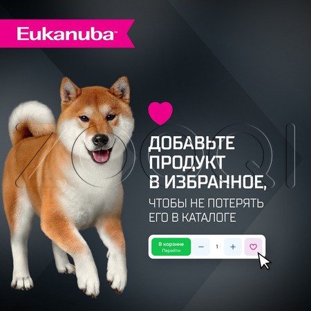 Корм Eukanuba для собак (ягненок)