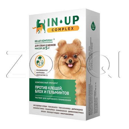 IN-UP complex Капли для щенков и собак