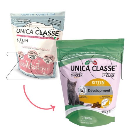 Корм Unica Classe Kitten Development для котят (курица)