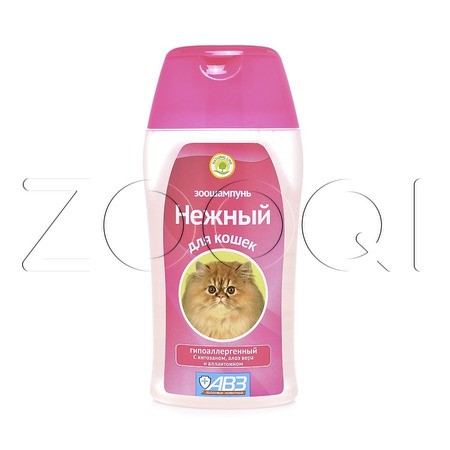 Зоошампунь «Нежный» для кошек, 180 мл