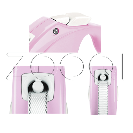 Flexi Поводок-рулетка Puppy, ремень 2 м