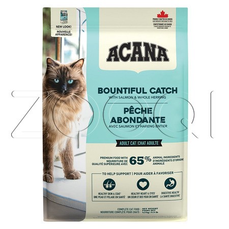 Корм ACANA Bountiful Catch Cat для кошек (рыба)