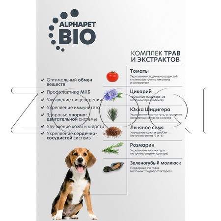 Корм AlphaPet WOW Superpremium для собак (говядина, сердце)