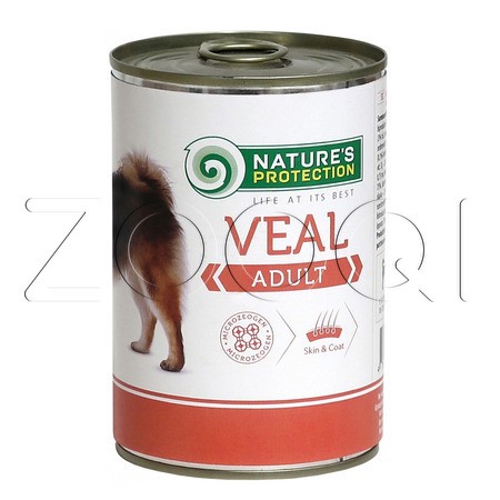 Nature's Protection Dog Adult Veal для взрослых собак (телятина)