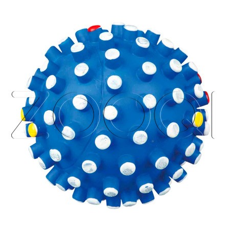 JOLLYPAW Игрушка для собак «Мяч игольчатый» с пищалкой