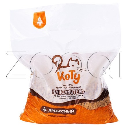 КОТУ Древесный наполнитель «Хвойный»