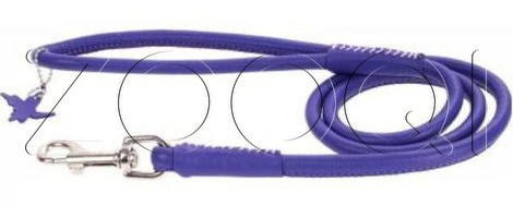 Поводок "CoLLaR Glamour" круглый (ш 10мм, д 122 см), фиолетовый