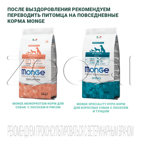 Корм Monge VetSolution Dog Diabetic для собак (курица)